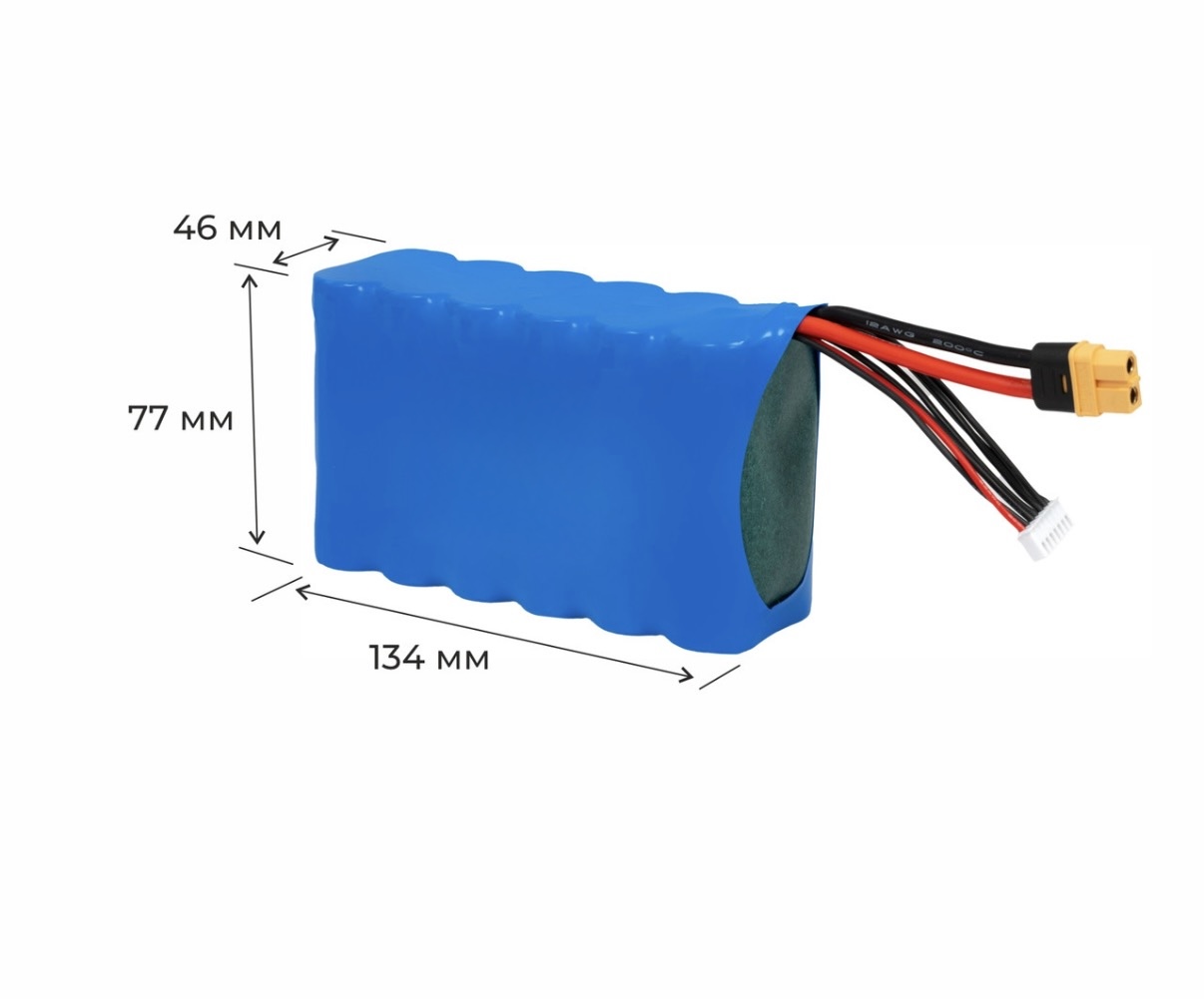 Акумулятор для FPV 6S2P Samsung 21700 50S 10000mah